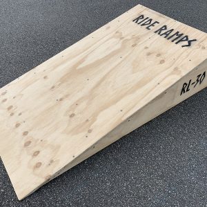 30cm high launch skateboard ramp - diagonal view