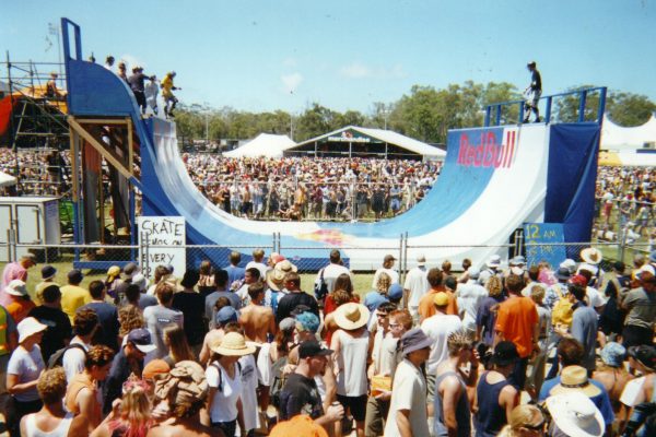 13.5ft vert ramp for Red Bull at Big Day Out Festival