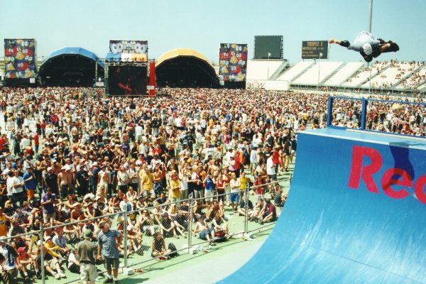 13.5ft vert ramp for Red Bull at Big Day Out Festival