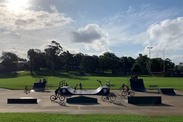 Skateboarding activation for Georges River Council at Old's Park