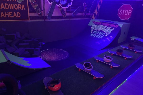 Ride Ramps at TMNT-Skateology Marketing Actviation Central Station 2023